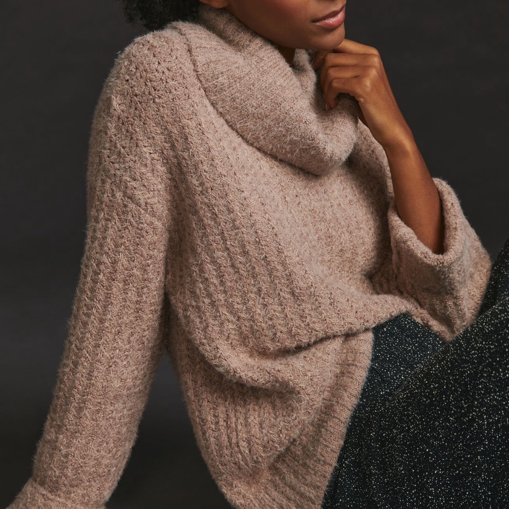 MAEVE COWL NECK PULL OVER SWEATER